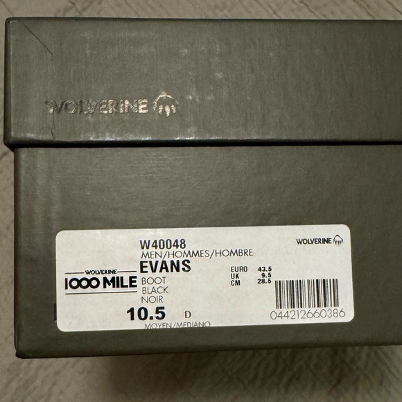 Brand New 1000 Mile Plain-Toe Wolverine Boots - Picture 6 of 7